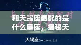 揭秘天蝎座的最佳星座配对，哪些星座与天蝎座最相配？
