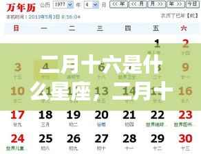 二月十六号星座运势解析，探寻属于你的星座运势秘密